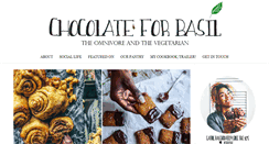 Desktop Screenshot of chocolateforbasil.com